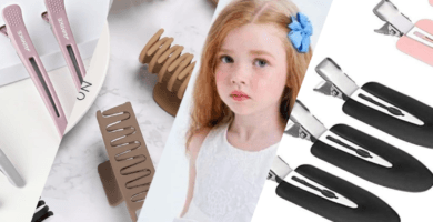 Una selección de pinzas de pelo modernas y versátiles para diferentes estilos y necesidades.